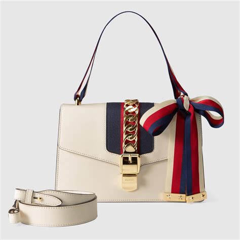 white gucci hand bag|white Gucci handbags sale.